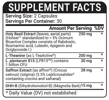 Serenity - 60 capsules Healthgevity Supplement - Conners Clinic